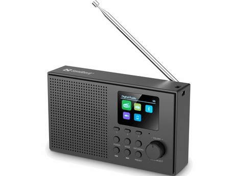 Sandberg Speaker Radio DAB+BT Recharge – Lommeradio