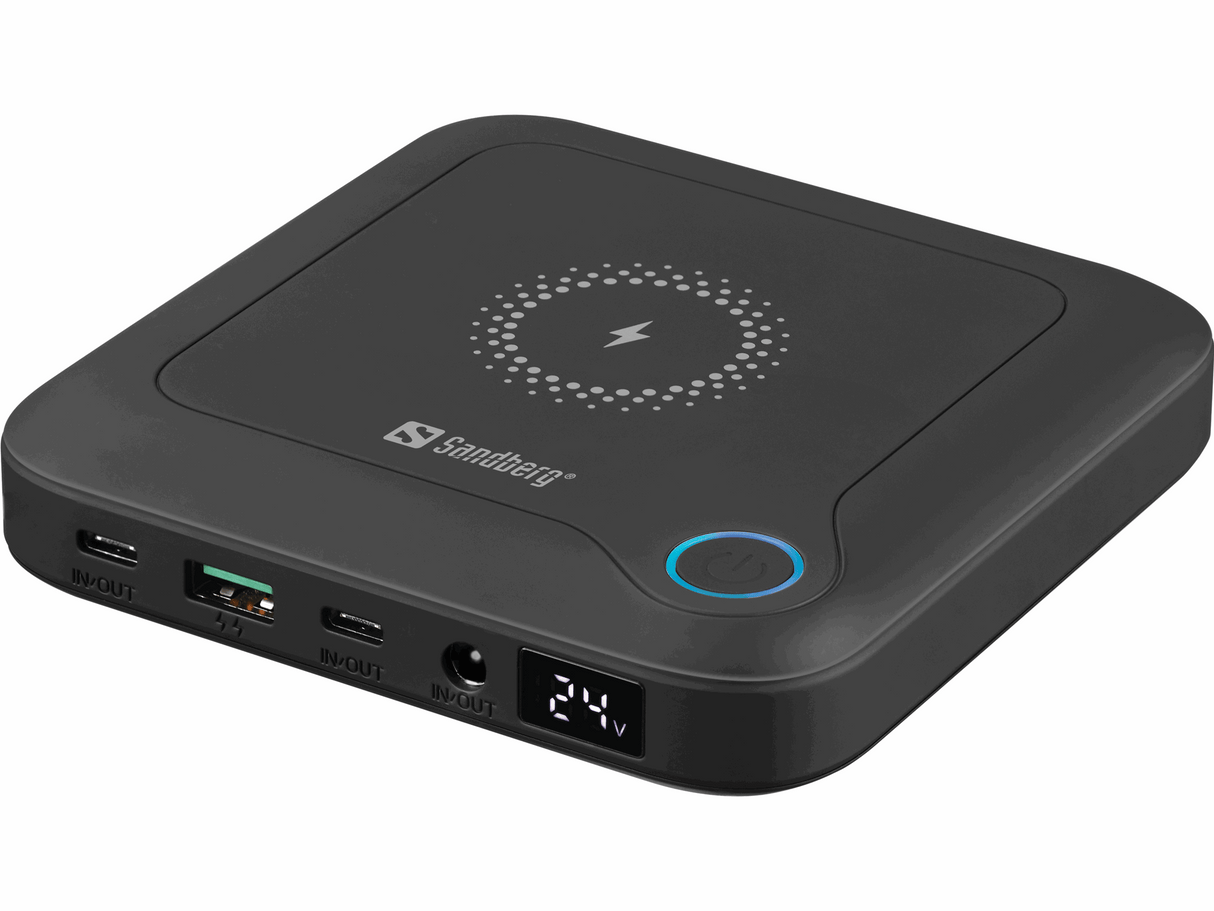 Sandberg All-in1 Laptop Powerbank 25000 – Powerbanks (billede 1)
