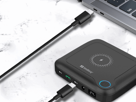 Sandberg All-in1 Laptop Powerbank 25000 – Powerbanks (billede 2)