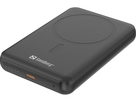 Sandberg SolidState Magnet Powerbank 10000 – Powerbanks (billede 1)