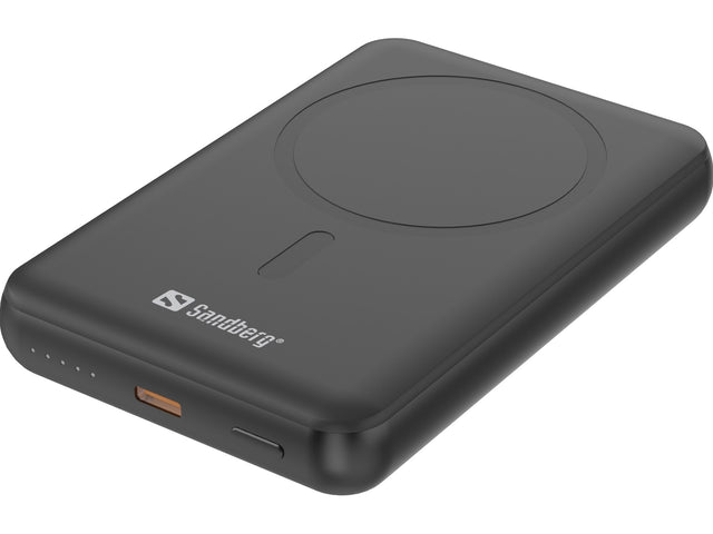 Sandberg SolidState Magnet Powerbank 10000 – Powerbanks (billede 1)