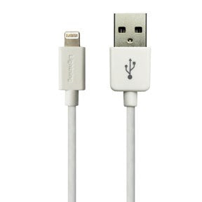 Sandberg USB-A to Lightning, White (1m) – Apple Lightning kabler