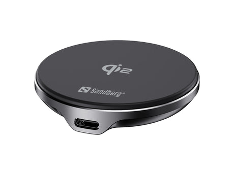 Sandberg Wireless Charger Mag Qi2 15W – Trådløse opladere (billede 1)