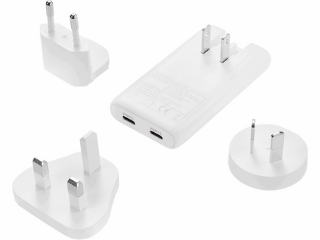 SANDBERG 4in1 TravelCharger 2xUSB-C 65W – Rejseadaptere