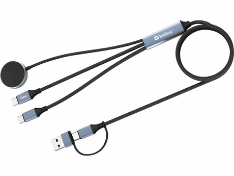 Sandberg 3in1 Travel Charge Cable 100W – USB-C cables & adapters
