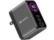 Sandberg Travel Charger PD65W Display – Rejseadaptere (billede 1)