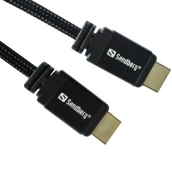 Sandberg HDMI 2.0 19M-19M Cable, Black (10m) – Kabler, HDMI