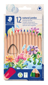 Farveblyant Noris Jumbo trekant Natur ass (12)