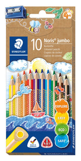 Farveblyant Noris Jumbo trekant ass (10)