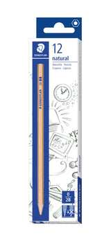 Blyant sekskant Natur 2B