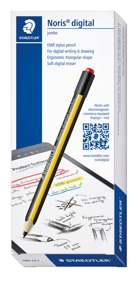 Staedtler Digital pen Noris Jumbo stylus Upcycled Wood – Tablettilbehør (billede 4)