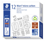 Stifter Mars Micro 0,5mm HB (12 stifter)