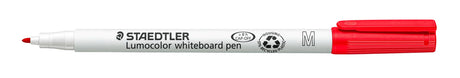 Staedtler WB Marker Lumocolor rund 1mm rød – Whiteboardpenne (billede 2)