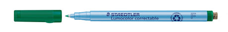 Staedtler Marker Lumocolor Correctable F non-perm 0,6mm grøn – Markeringspenne (billede 1)