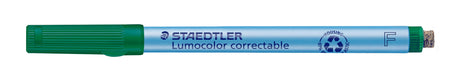 Staedtler Marker Lumocolor Correctable F non-perm 0,6mm grøn – Markeringspenne (billede 2)