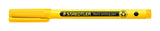 Fineliner Noris skrivepen 0,6mm gul
