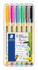 Fineliner Noris skrivepen 0,6mm ass (6)