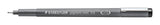 Fineliner pigment liner 0,6mm sort