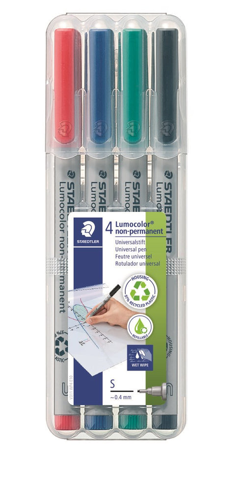 Staedtler Marker Lumocolor non-perm 0,4mm ass (4) – Markeringspenne (billede 2)