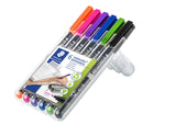 Marker Lumocolor perm 0,6mm ass (6)