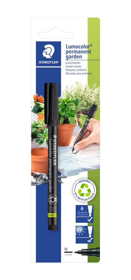 Staedtler Marker Lumocolor perm Garden 1,0mm blister sort – Markers (billede 3)