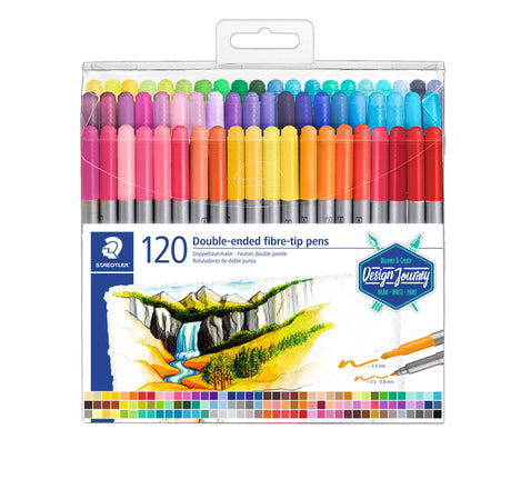 Staedtler Tusser Duo ass (120) – Kunstnerfarver (billede 1)