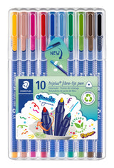 Fiberpen Triplus Color 1,0mm ass (10)