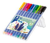Fiberpen Triplus Color 1,0mm ass (10)