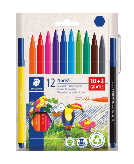 Staedtler Fiberpen Norris ass (12) – Tusser (billede 1)
