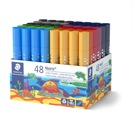 Staedtler Fiberpen Noris Jumbo tusser ass (48)