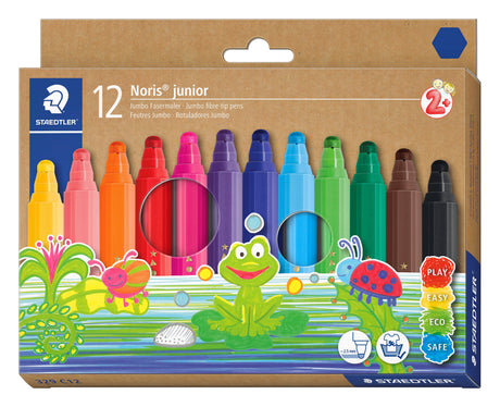 Staedtler Fiberpen Noris Junior tusser ass (12) (billede 1)