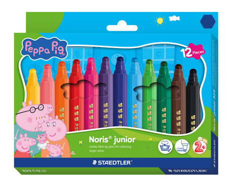 Staedtler Tusser Noris Junior Gurli Gris ass (12) (billede 1)