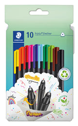 Fineliner Triplus 0,3mm ass (10)