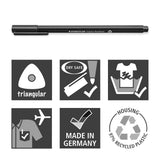 Triplus Fineliner PP ass (60)
