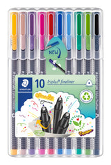Fineliner Triplus 0,3mm ass (10)