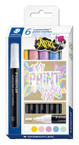 Marker Lumocolor Paintmarker 2,4mm ass (6)