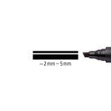 Marker Lumocolor perm skrå 2-5mm ass (4)