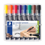 Marker Lumocolor perm skrå 2-5mm ass (8)