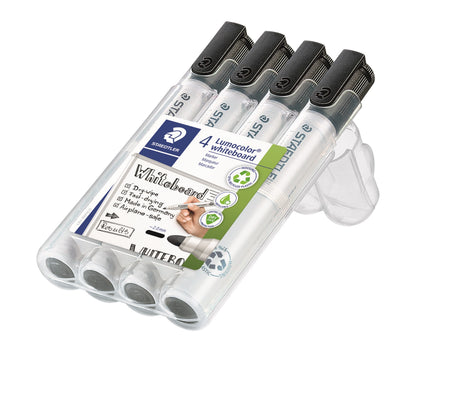 Staedtler WB Marker Lumocolor rund 2mm sort (4) – Whiteboardpenne (billede 2)