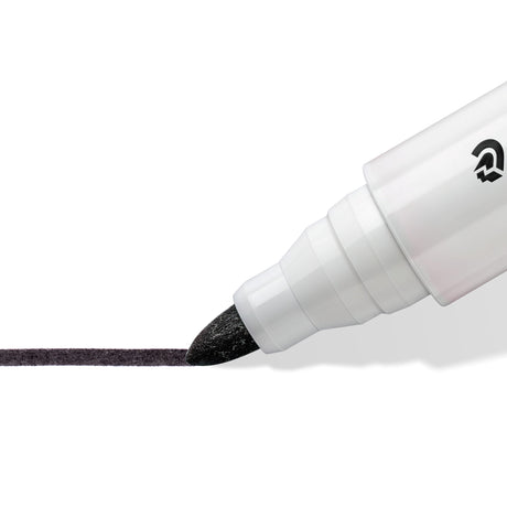 Staedtler WB Marker Lumocolor rund 2mm sort (4) – Whiteboardpenne (billede 4)