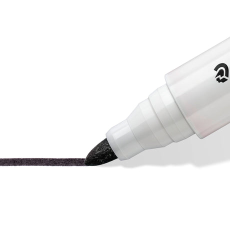 Staedtler WB Marker Lumocolor rund 2mm sort – Whiteboardpenne (billede 4)