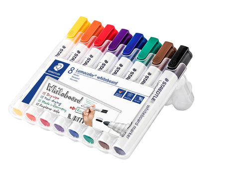 Staedtler WB Marker Lumocolor rund 2mm ass (8) – Whiteboardpenne (billede 2)
