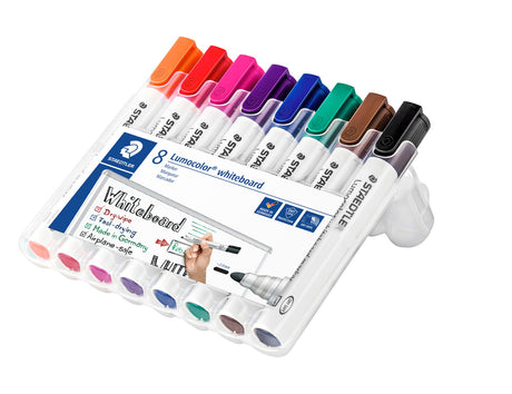 Staedtler WB Marker Lumocolor rund 2mm ass (8) – Whiteboardpenne (billede 3)