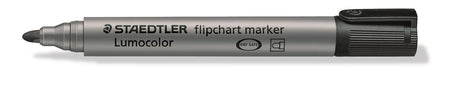 Staedtler Marker Lumocolor flipchart 2mm sort – Flipover-markers (billede 3)