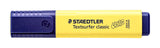 Overstregningspen Textsurfer pastel solgul