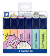 Overstregningspen Textsurfer pastel/vintage ass (6)