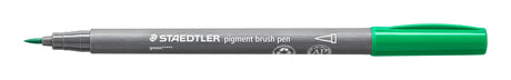 Staedtler Brush pen Pigment Arts ass grøn/turkis (6) – Penselpenne (billede 3)
