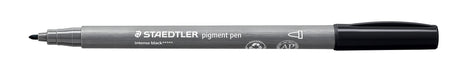 Staedtler Brush pen Pigment Arts intens sort (2) – Penselpenne (billede 2)