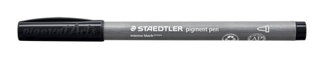 Staedtler Brush pen Pigment Arts intens sort – Penselpenne (billede 2)