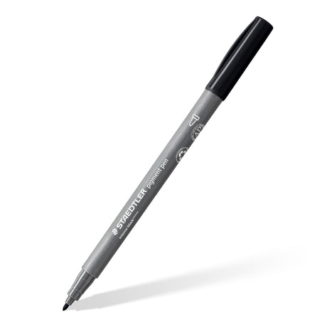 Staedtler Brush pen Pigment Arts intens sort – Penselpenne (billede 3)